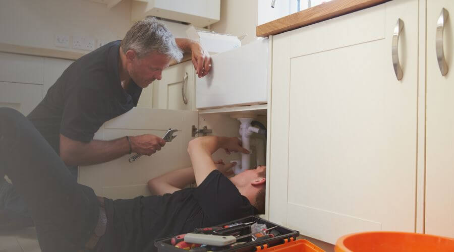 Ceiling Pipe Leak Fix in Nottawa, MI